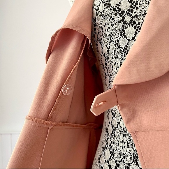 Dynamite Shawl Collar Wrap Dress Size M - Picture 6 of 15